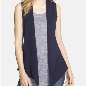 Eileen Fisher Silk and Cotton Vest